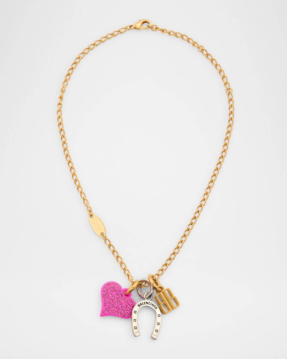 Carousel Horseshoe Necklace